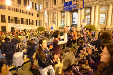 Genova - serata di festa per i 130 anni del secolo xix