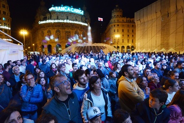 Genova - serata di festa per i 130 anni del secolo xix