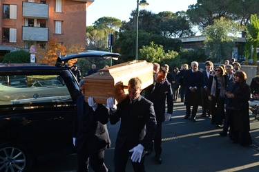 Arenzano, genova - i funerali di Victor Uckmar, celebrati nella 
