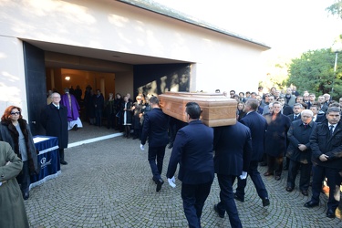 Arenzano, genova - i funerali di Victor Uckmar, celebrati nella 