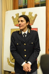 Genova - questura - l'agente divenuta simbolo della manifestazio
