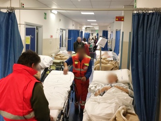 Genova, pronto soccorso ospedale San Martino - inizio settimana 