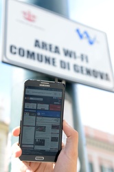 Genova - breve giro in centro alla ricerca del WiFi pubblico del