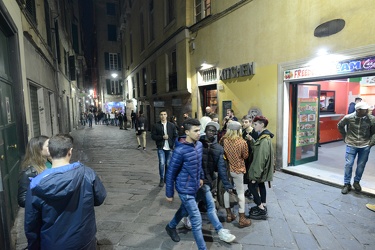Genova - movida sera centro storico