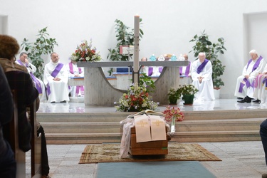 Genova - parrocchia Mater Ecclesiae - funerale sacerdote don Ett