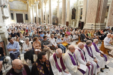 Genova - chiesa Nunziata - preghiera Sant'Egidio per i migranti 