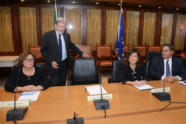Genova, prefettura - incontro con presidente del Senato Maria El