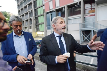 Genova - sindaco Marco Bucci visita Begato