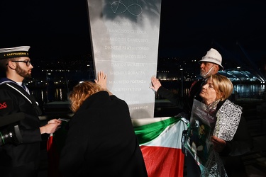 Genova, annversario tragedia Torre Piloti - cerimonia al Porto A
