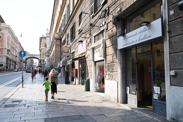 Genova, cronaca - negozio Miss Prilli in via XX Settembre