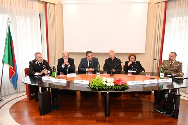 Genova, regione Liguria - cerimonia intitolazione sala ai caduti