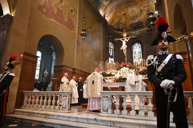 Genova, sturla, chiesa della Santissima Annunziata - celebrazion