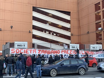 Genova - contestazione ultras genoa