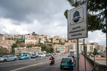 Genova, corso europa - installati nuovi autovelox fissi prossimi