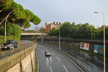 Genova, Corso Europa - tratto su via Pinasco, installazione tuto