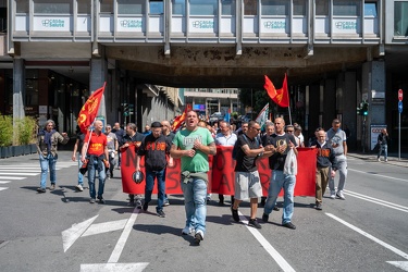 Genova, manifestazione lavoratori ex ILVA
