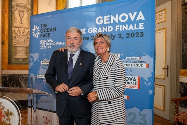 Genova, palazzo Tursi - presentazione eventi ocean race