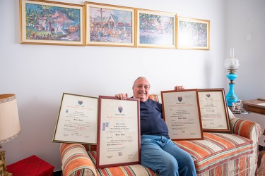 Genova, Pegli - Luigi Bocca, quattro lauree, 80 anni appena comp