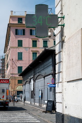 Genova, agosto - alte temperature, caldo estivo
