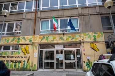 Genova, Sampierdarena - liceo Mazzini in via Reti