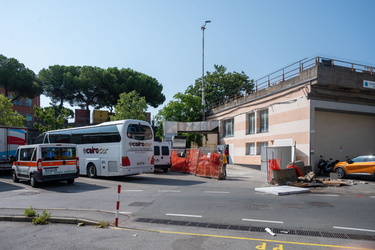 Genova, San Benigno - centro temporaneo migranti