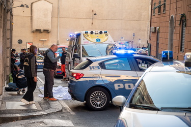 Genova, via Polleri - omicidio in strada