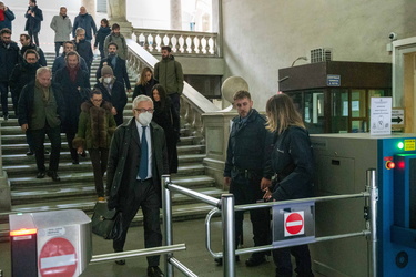Genova, palazzo di giustizia - processo ponte morandi