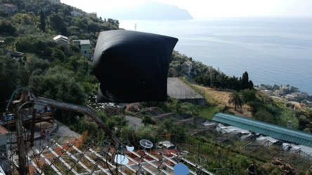 Genova, Sant'Ilario - screenshot performance aerocene di Tomas S