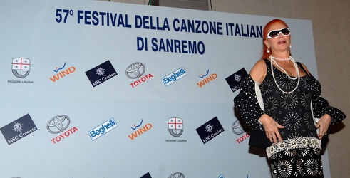 Festival di Sanremo 2007: Photo Call per la signora Milva