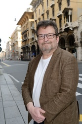 Genova - lo scrittore norvegese Fosnes Hansen