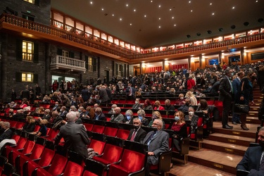 Genova, teatro Carlo Felice - platea prima opera