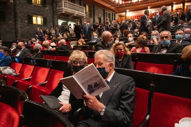 Genova, teatro Carlo Felice - platea prima opera
