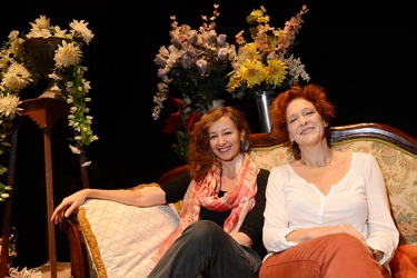 Genova Voltri - Teatro Cargo - l'attrice Elisabetta Pozzi