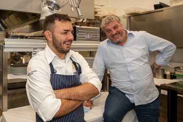 Genova - stella Michelin ristorante San Giorgio con lo chef Graz