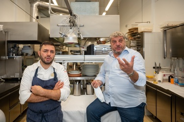 Genova - stella Michelin ristorante San Giorgio con lo chef Graz