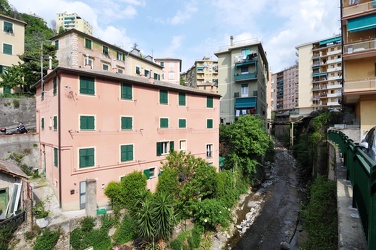 Genova - via fereggiano - cantiere torrente