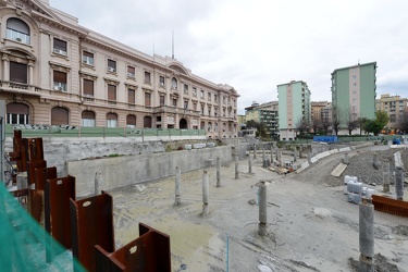 Genova - ospedale San Martino - cantiere eterno