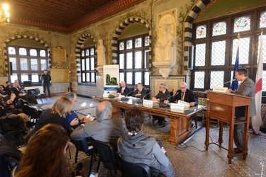 Genova, palazzo San Giorgio - convegno SNAM su nuova energia nel
