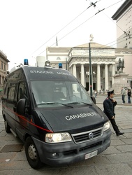 GE - Stazione Mobile Carabinieri in Piazza De Ferrari