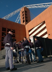 Genova - polizia Stadio Ferraris