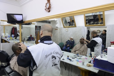 Genova - via della Maddalena 57 R - la bottega del barbiere Ahme