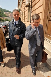 Genova - carcere Marassi - uscita avvocati caso prete accusato p