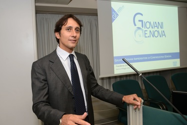 Genova - nuovo presidente giovani confindustria Mattia Marconi