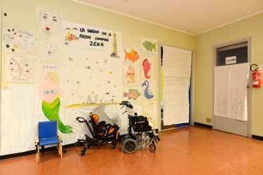 Genova, scuola Mameli in via Bologna - polo con aula multi senso