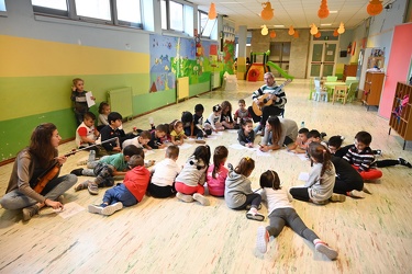 Genova, Teglia - scuola infanzia Otto Marzo, iniziativa musica p