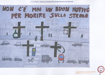 Ge - disegni bambini sicurezza stradale