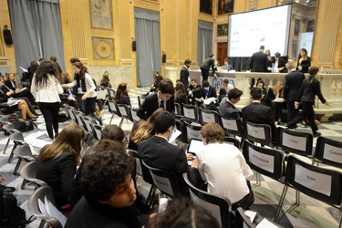 Genova, palazzo Ducale - iniziativa scuola studenti internaziona