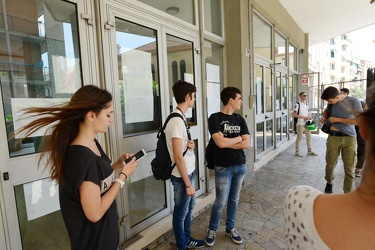 Genova, ponente - gli studenti alla prima prova scritta dell'esa
