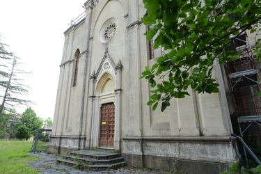 Genova, Cogoleto - la chiesa e il presepe nell'ex ospedale psich