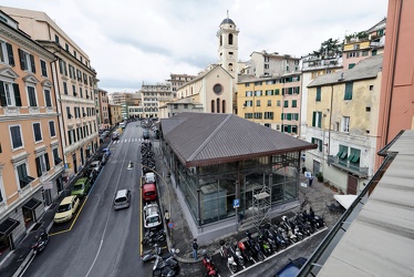 Genova - quartiere Carmine - torna il mercato